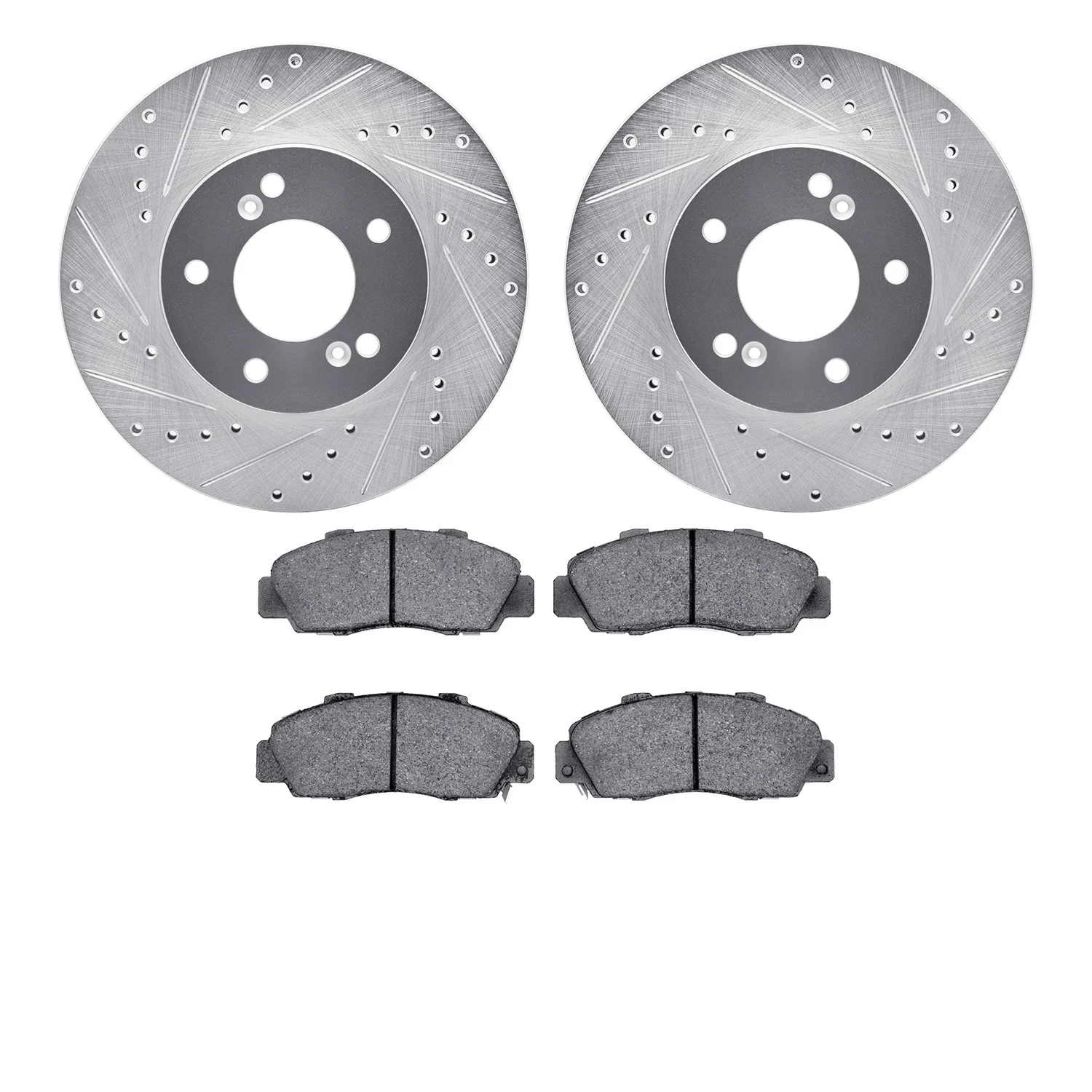 Dynamite Friction 7602-59003 Disc Brake Kit - Front