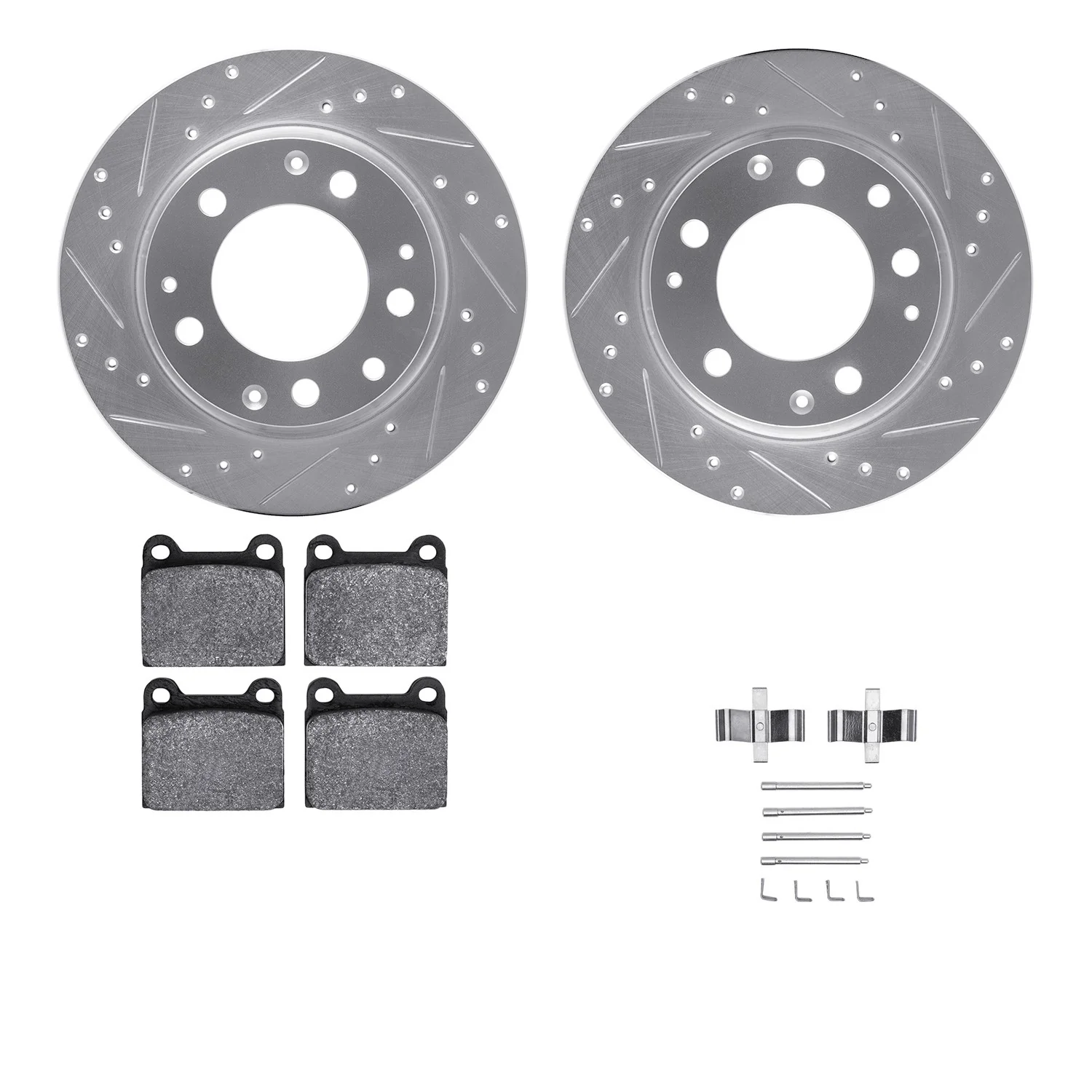 Dynamite Friction 7612-02005 Disc Brake Kit - Rear