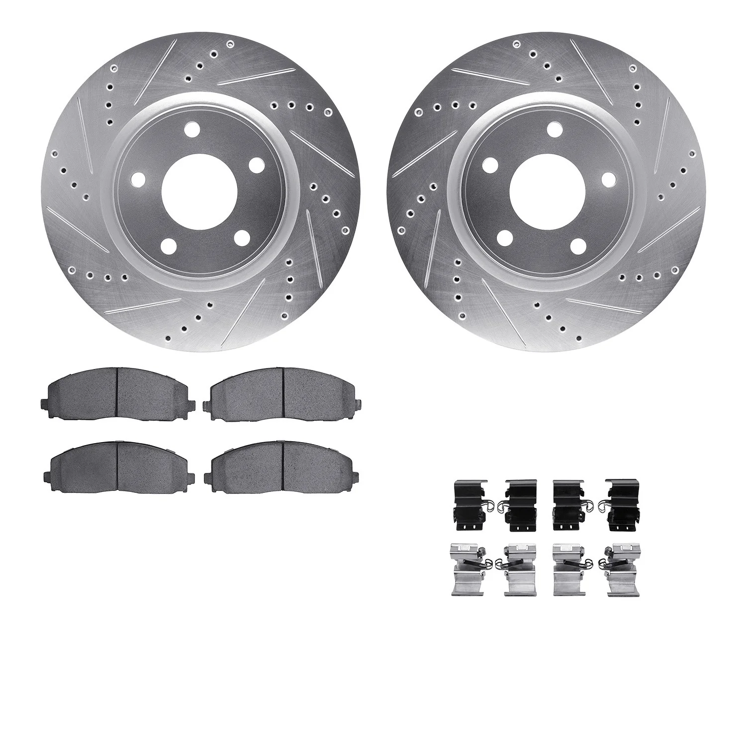 Dynamite Friction 7612-40003 Disc Brake Kit - Front