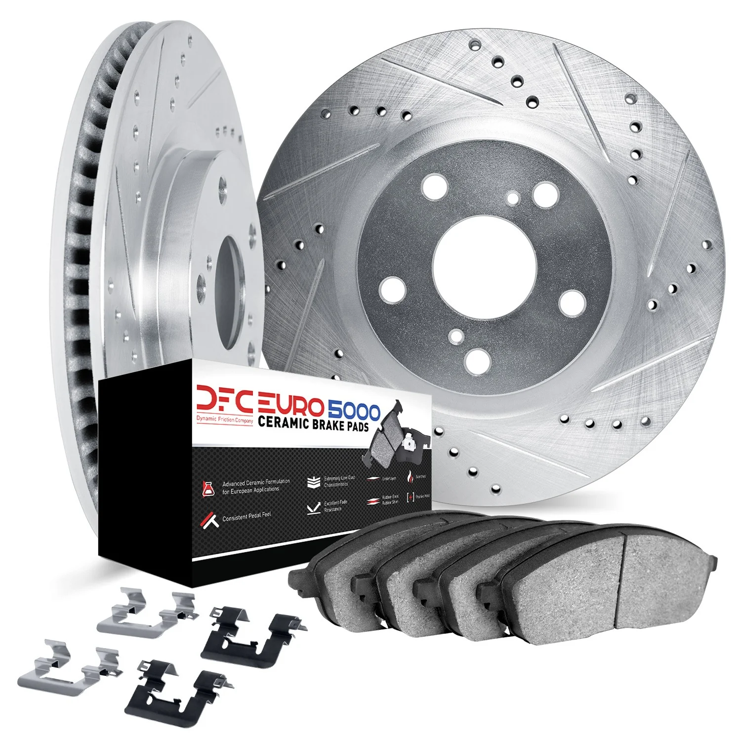 Dynamite Friction 7612-42005 Disc Brake Kit - Rear