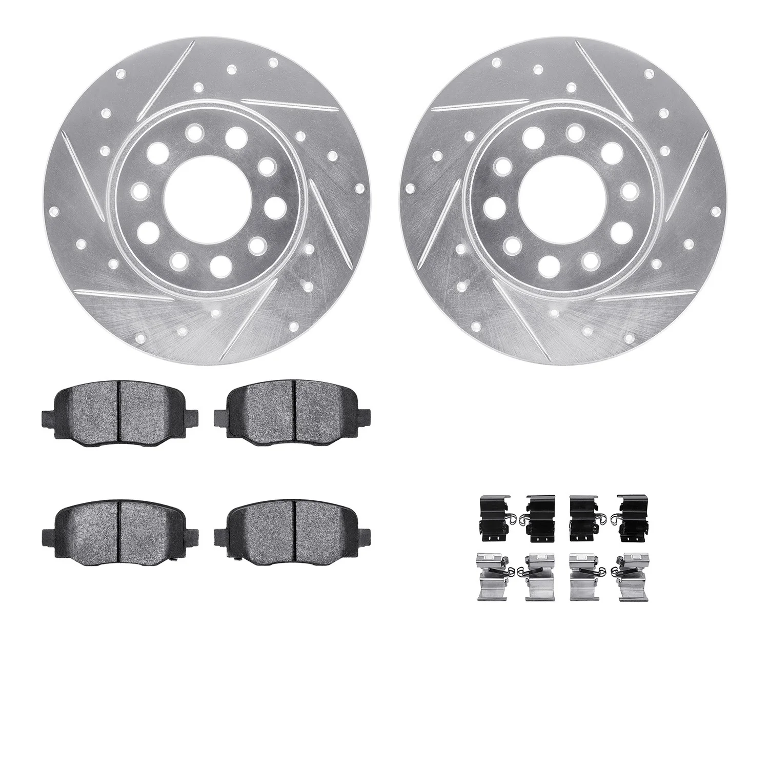 Dynamite Friction 7612-42010 Disc Brake Kit - Rear