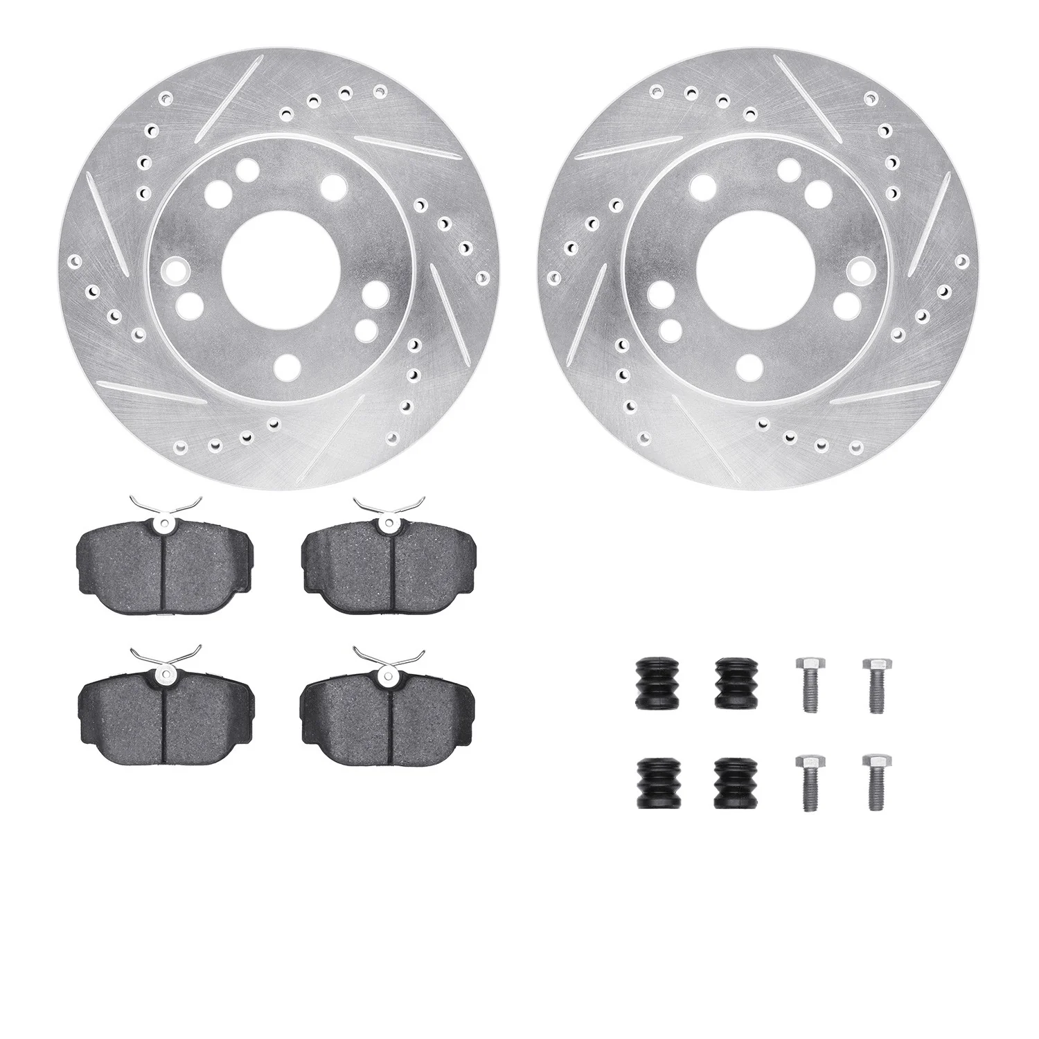 Dynamite Friction 7612-63027 Disc Brake Kit - Front