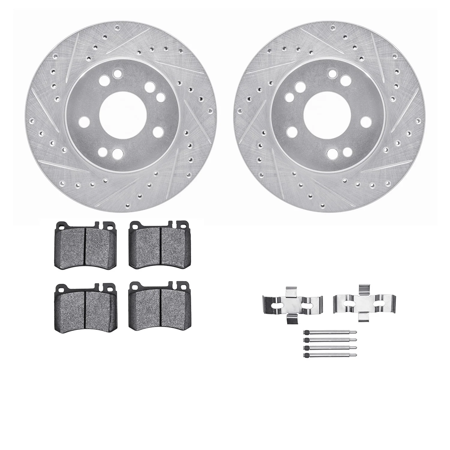 Dynamite Friction 7612-63035 Disc Brake Kit - Front