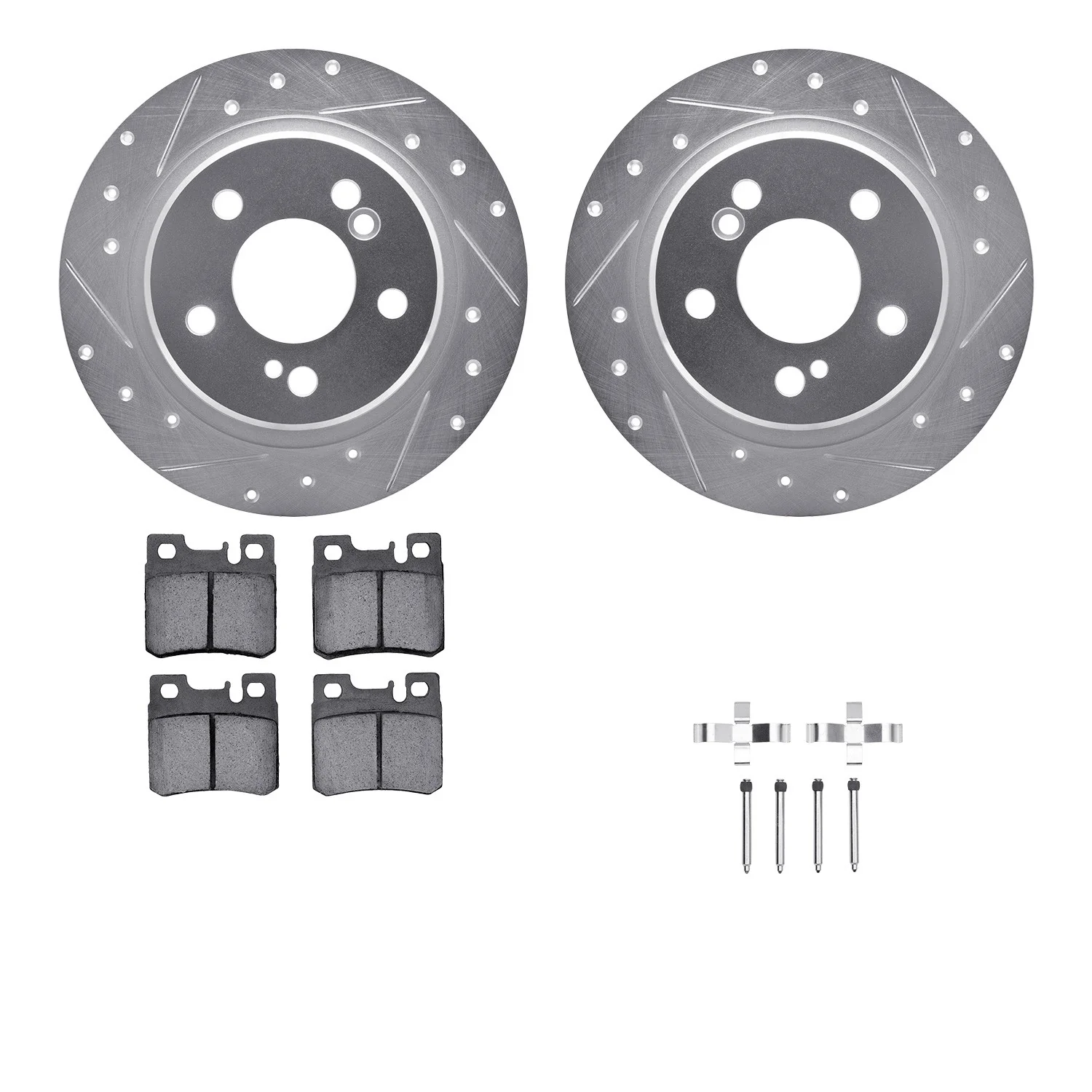 Dynamite Friction 7612-63037 Disc Brake Kit - Rear