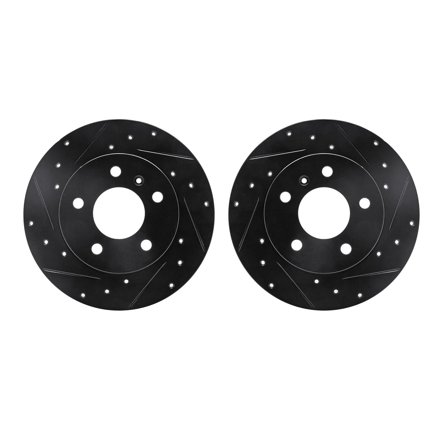 Dynamite Friction 8002-47048 Disc Brake Rotor Set - Rear