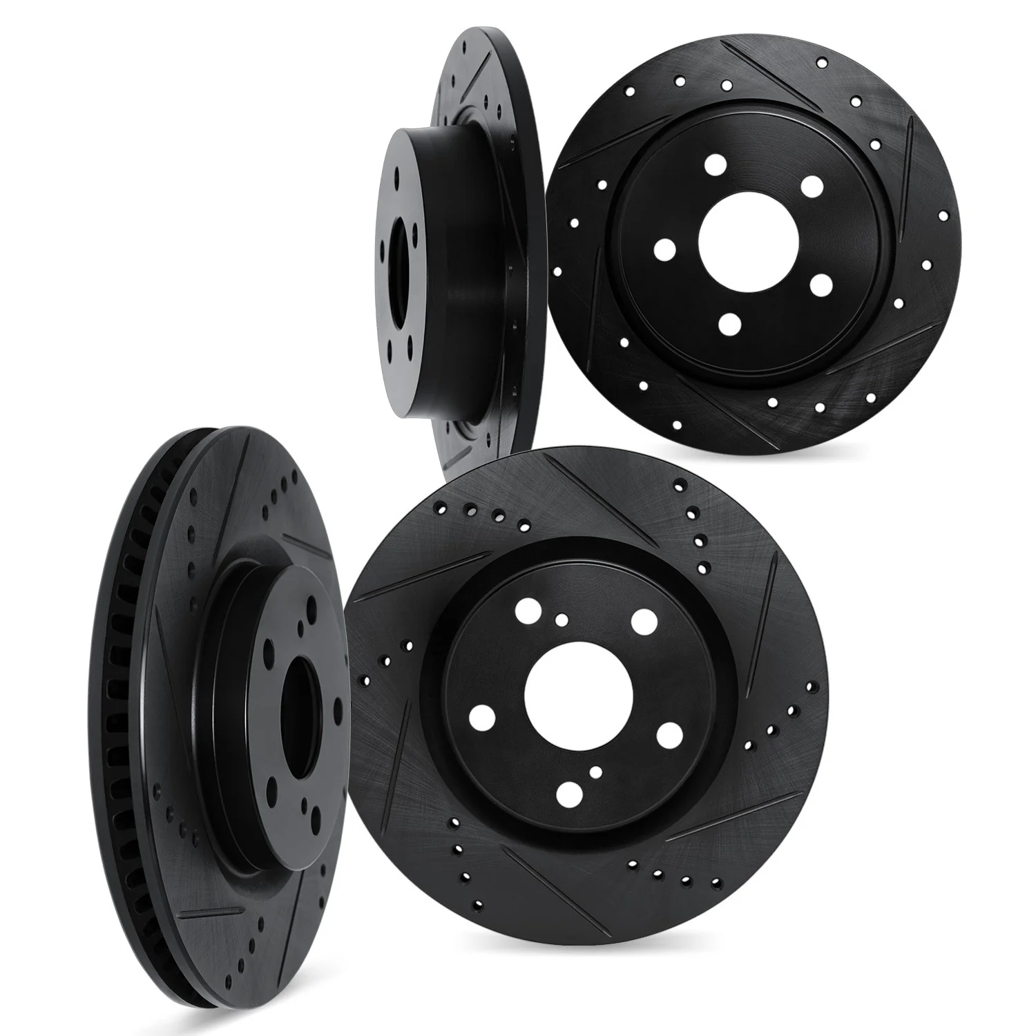 Dynamite Friction 8004-59084 Disc Brake Rotor Set - Front and Rear