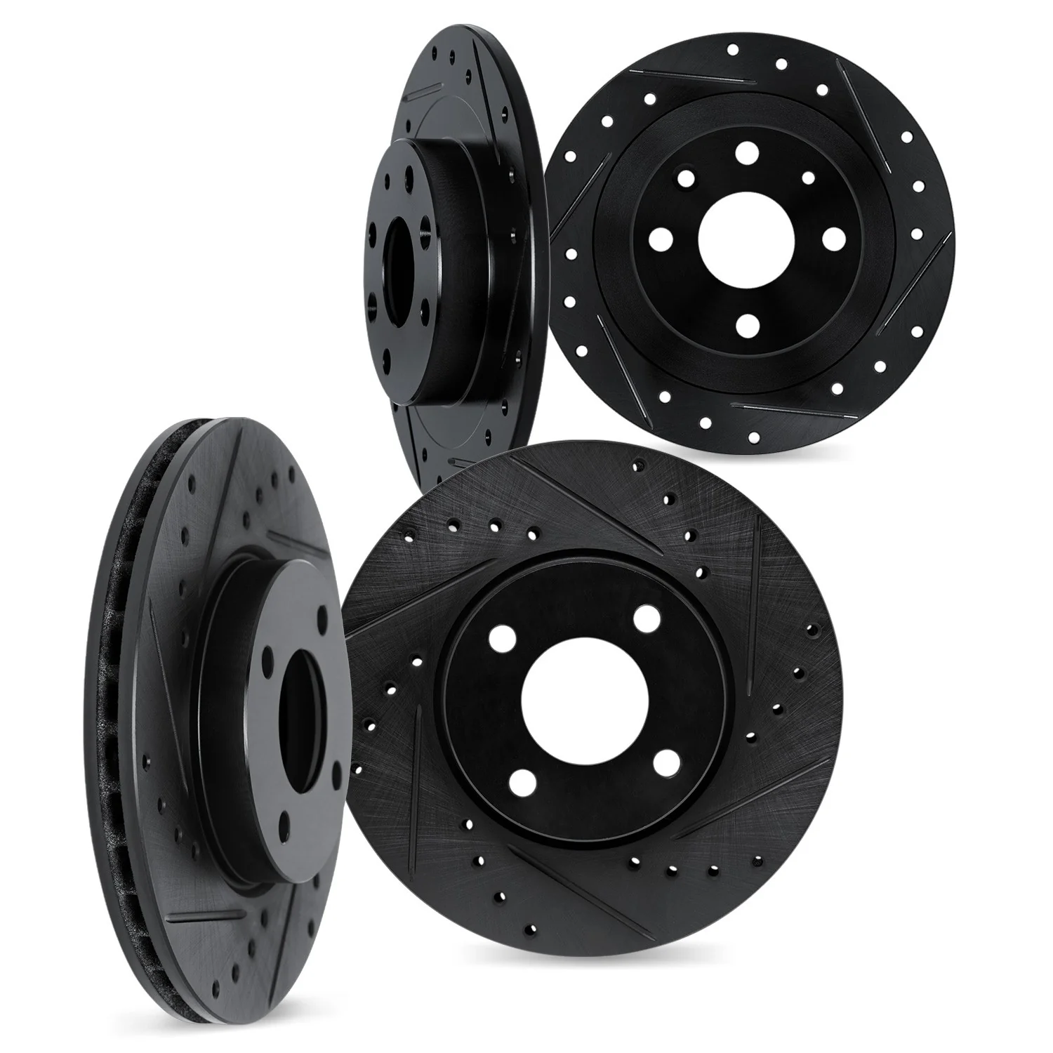 Dynamite Friction 8004-74032 Disc Brake Rotor Set - Front and Rear