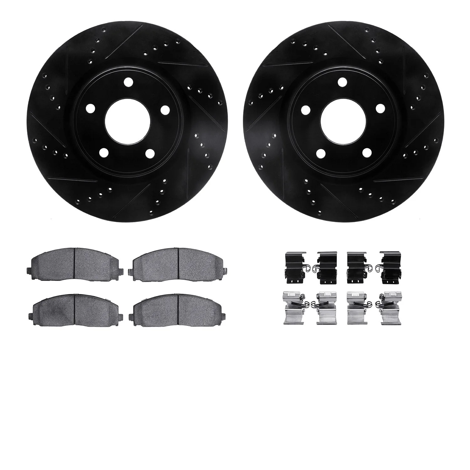 Dynamite Friction 8412-40022 Disc Brake Kit - Front