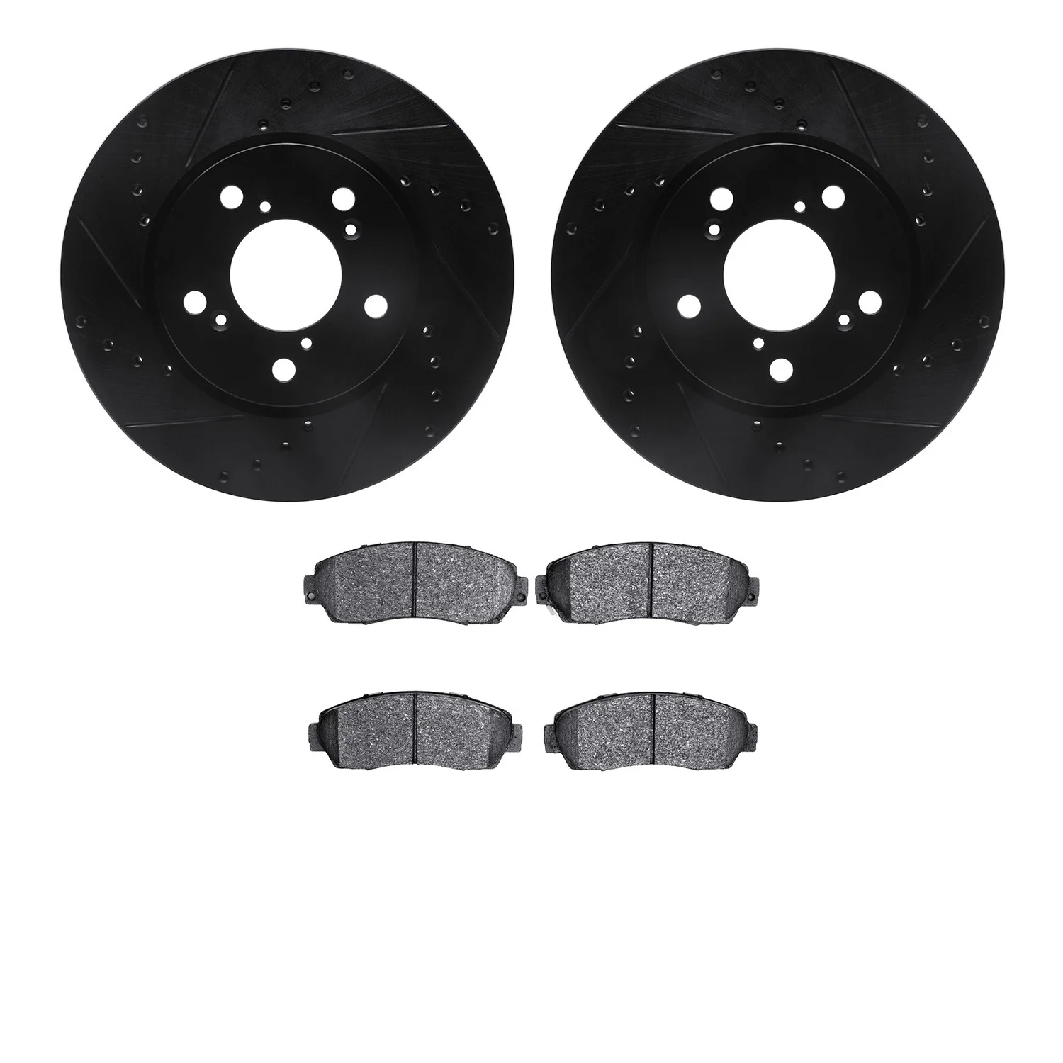 Dynamite Friction 8502-59070 Disc Brake Kit - Front
