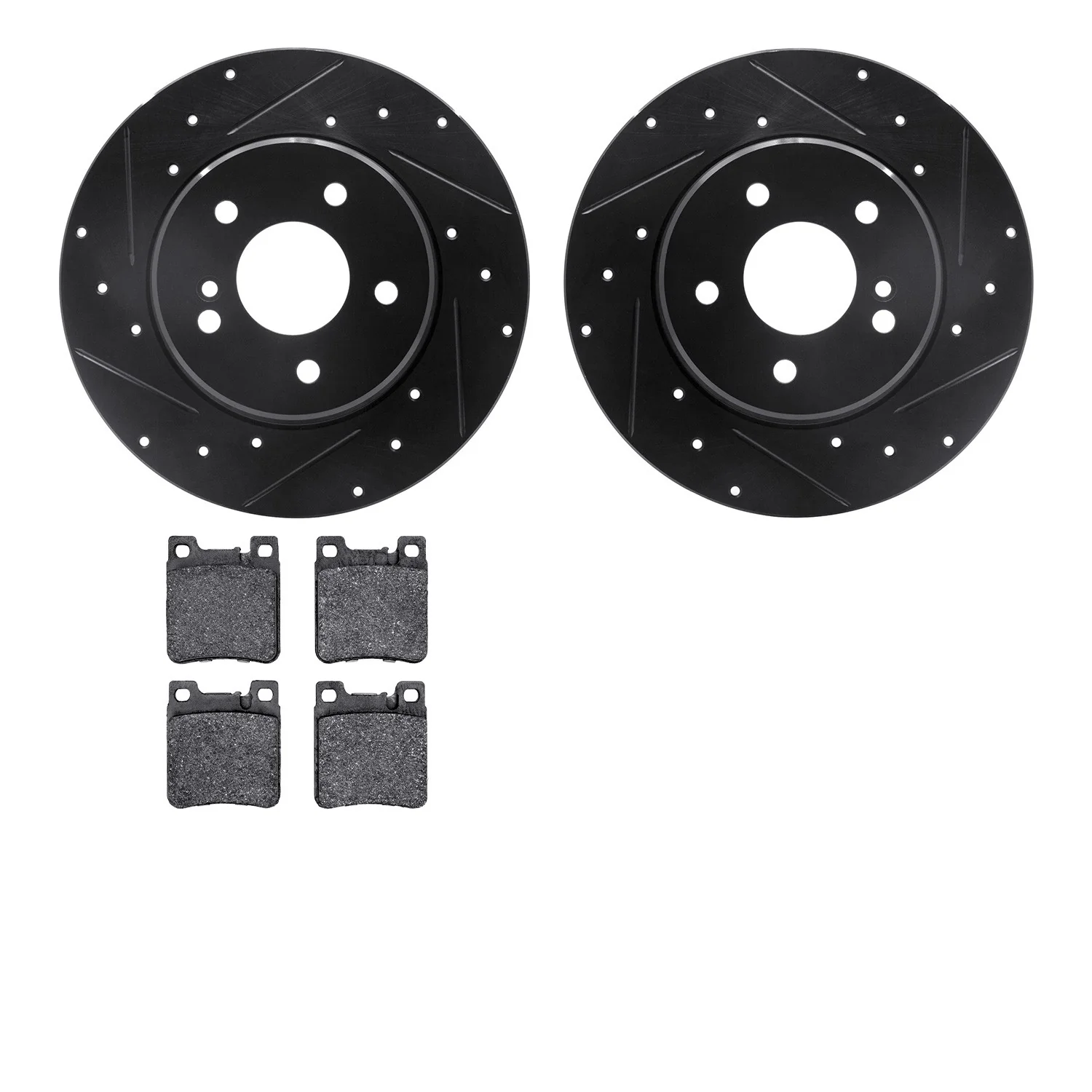 Dynamite Friction 8502-63033 Disc Brake Kit - Rear