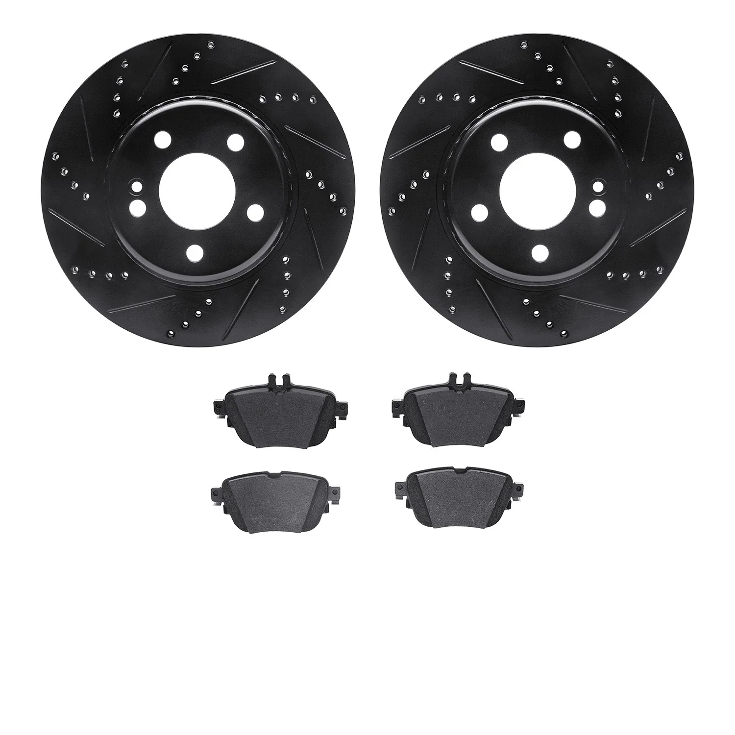 Dynamite Friction 8502-63064 Disc Brake Kit - Rear