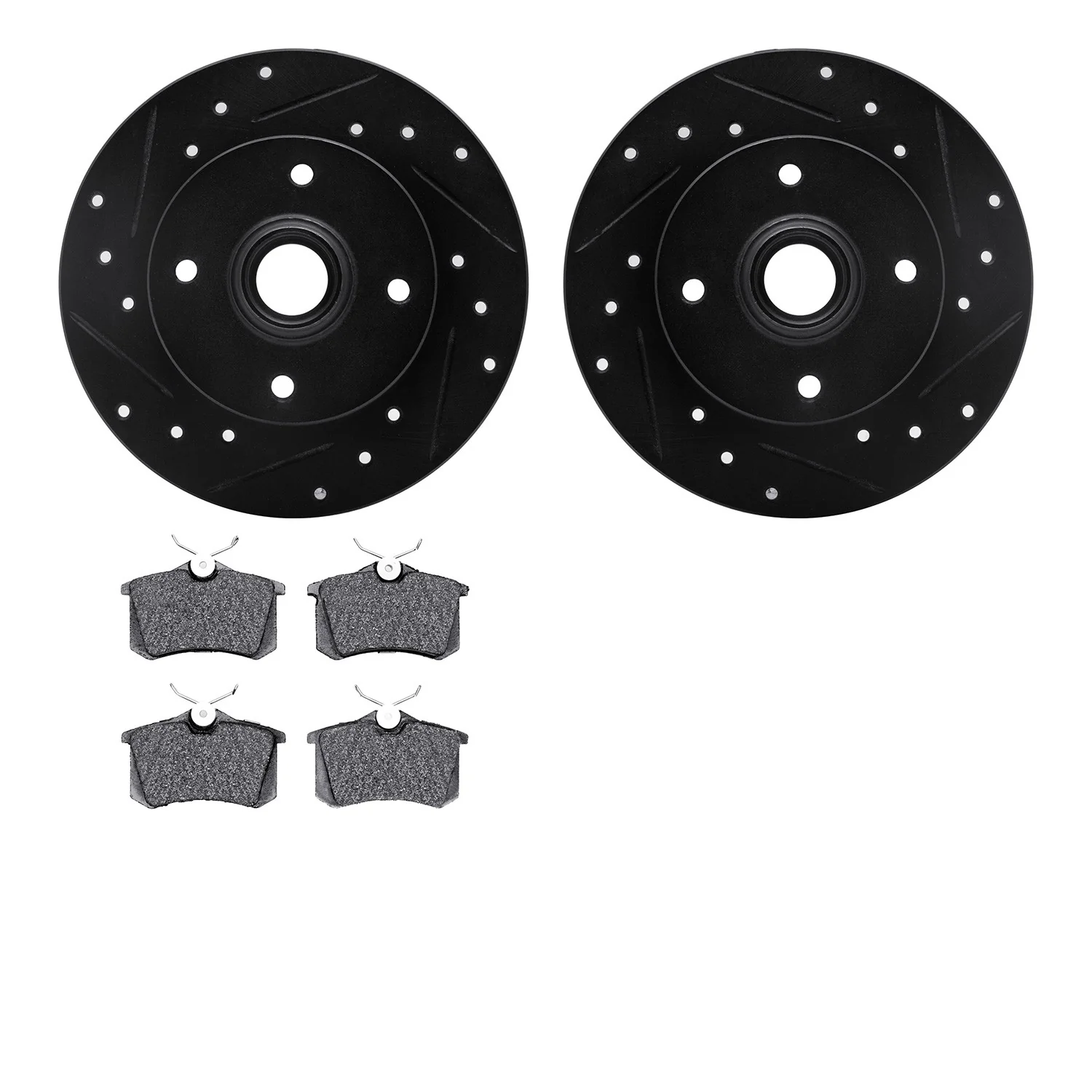 Dynamite Friction 8502-74006 Disc Brake Kit - Rear