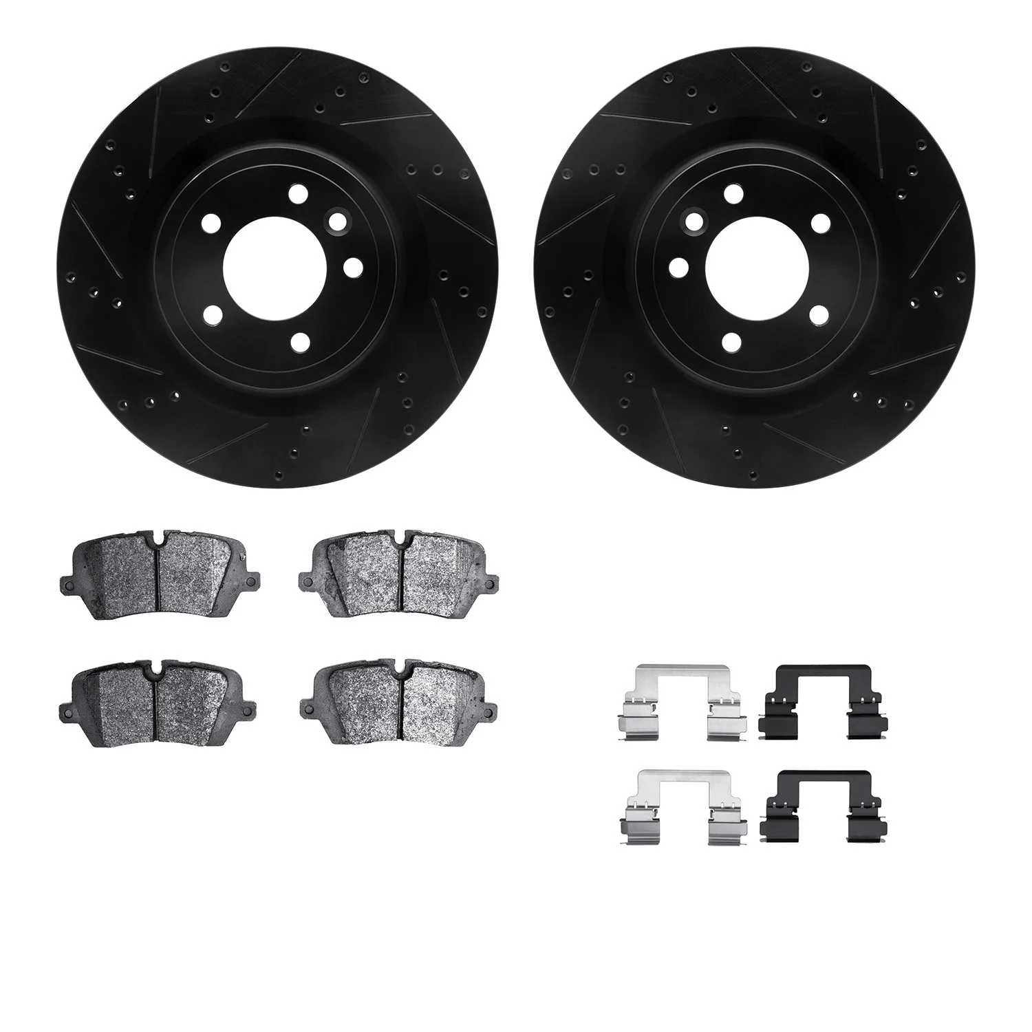Dynamite Friction 8512-11038 Disc Brake Kit - Rear