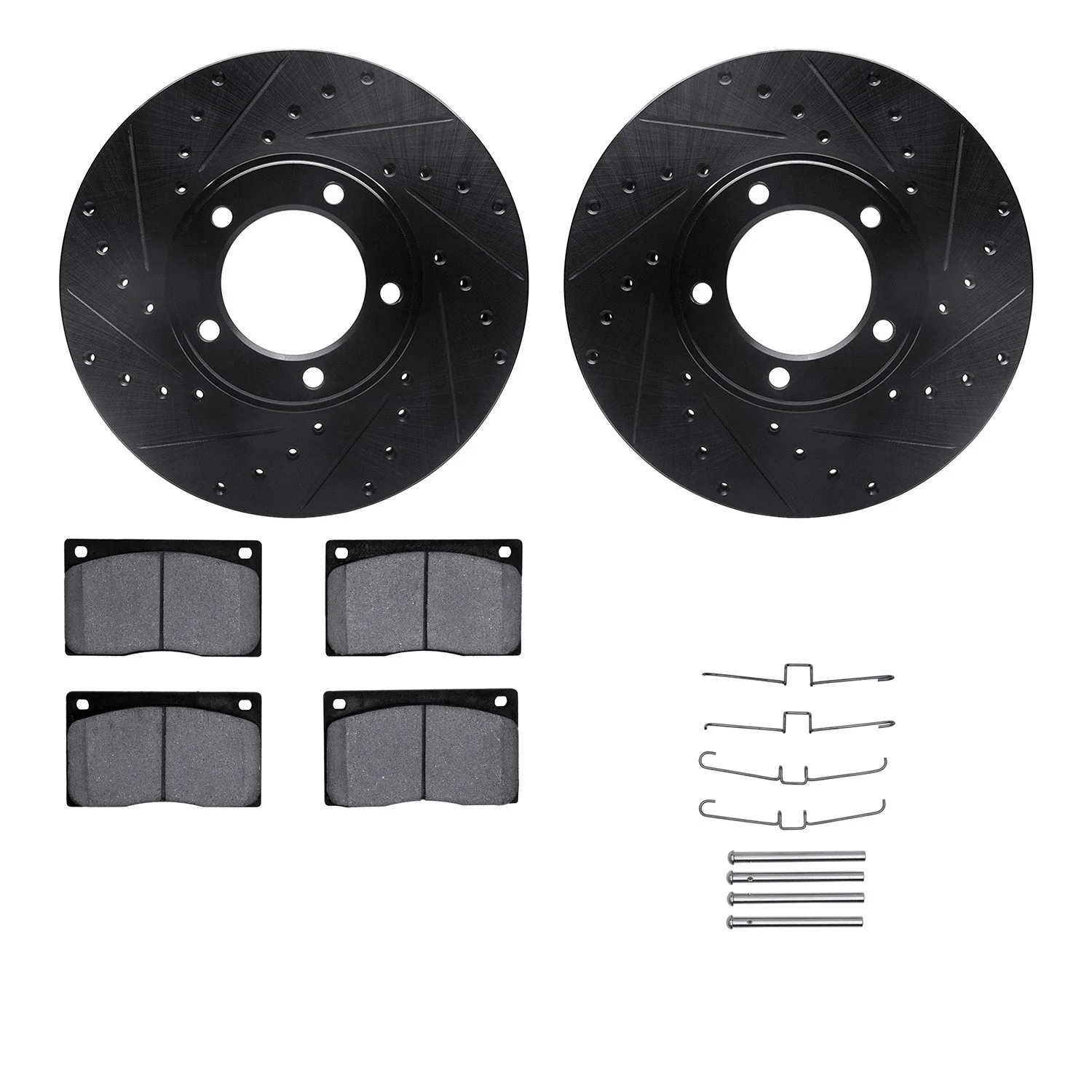 Dynamite Friction 8512-20001 Disc Brake Kit - Front