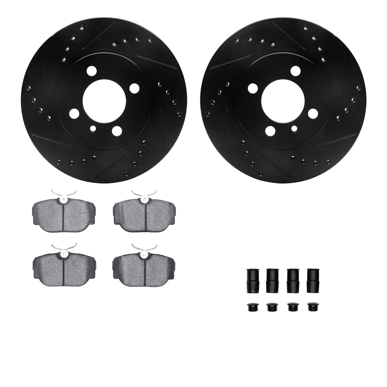 Dynamite Friction 8512-31015 Disc Brake Kit - Front