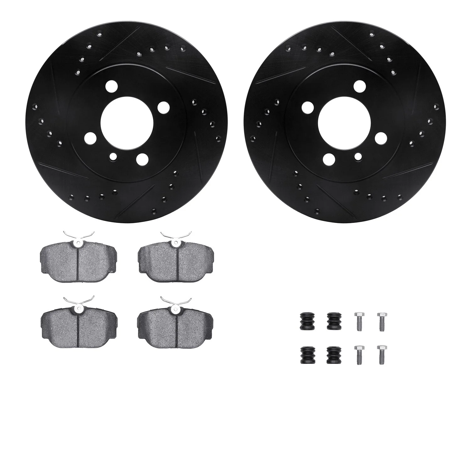 Dynamite Friction 8512-31016 Disc Brake Kit - Front