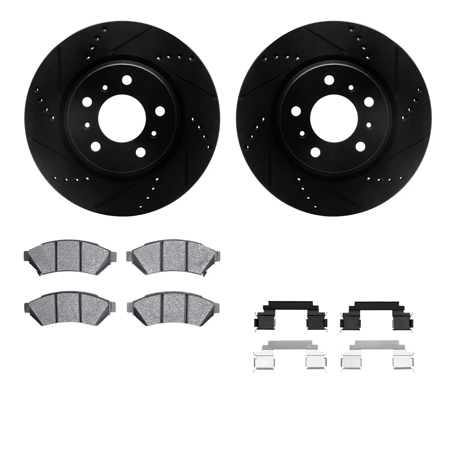 Dynamite Friction 8512-52004 Disc Brake Kit - Front