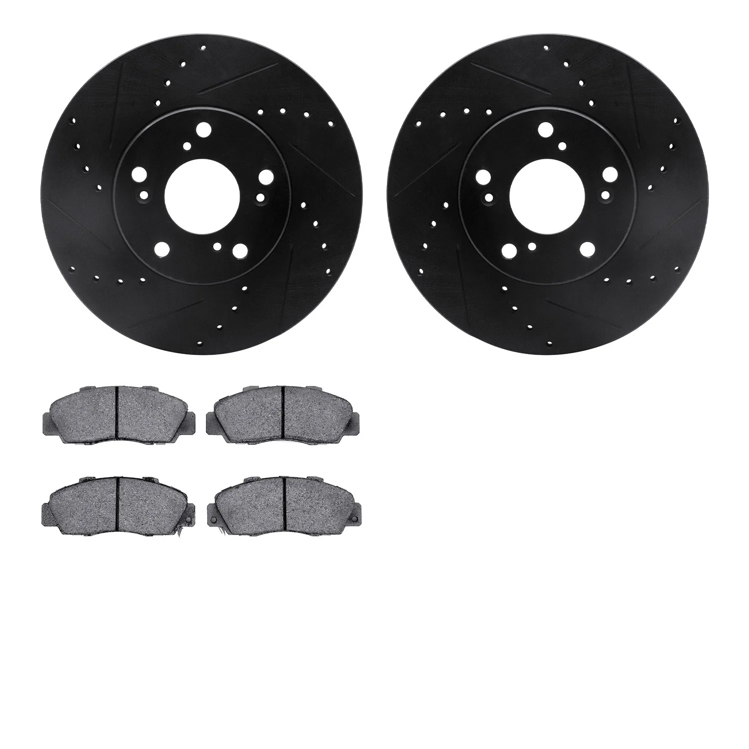 Dynamite Friction 8602-59004 Disc Brake Kit - Front
