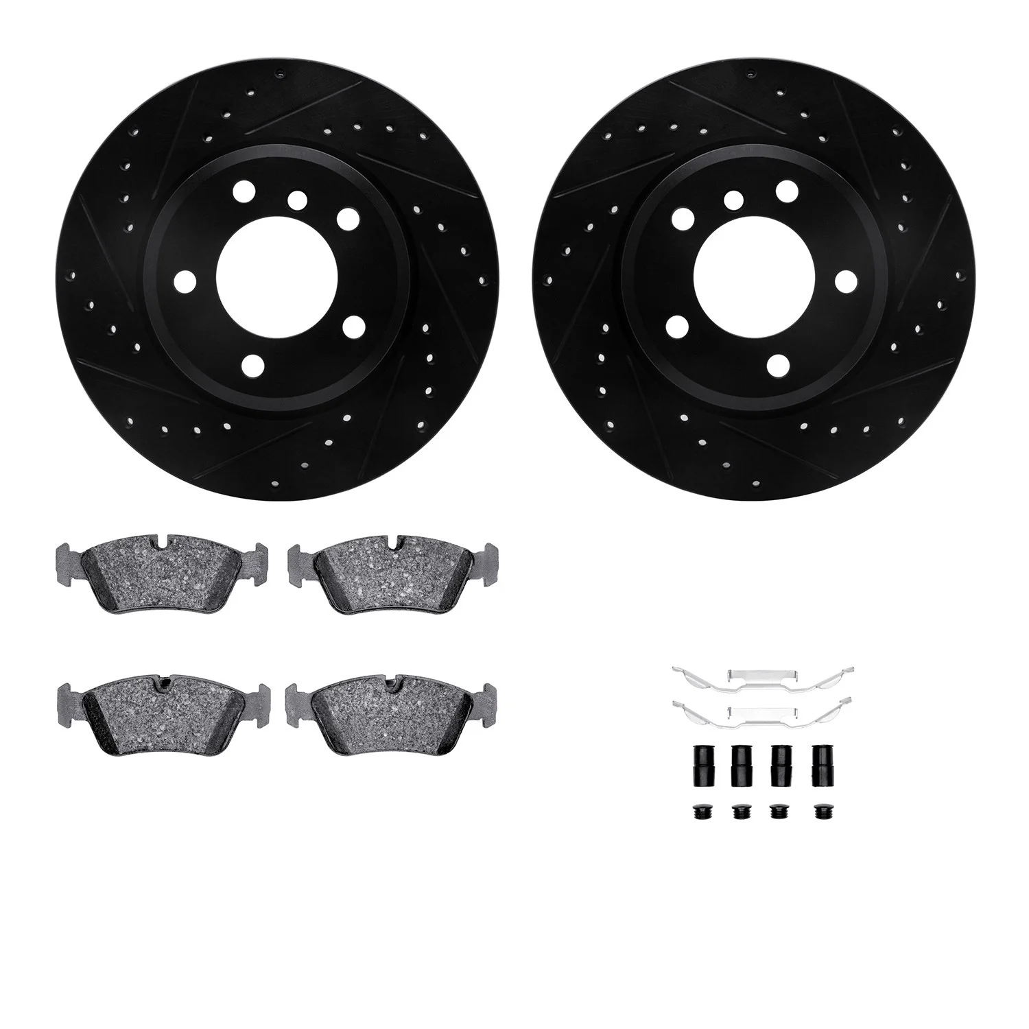 Dynamite Friction 8612-31043 Disc Brake Kit - Front