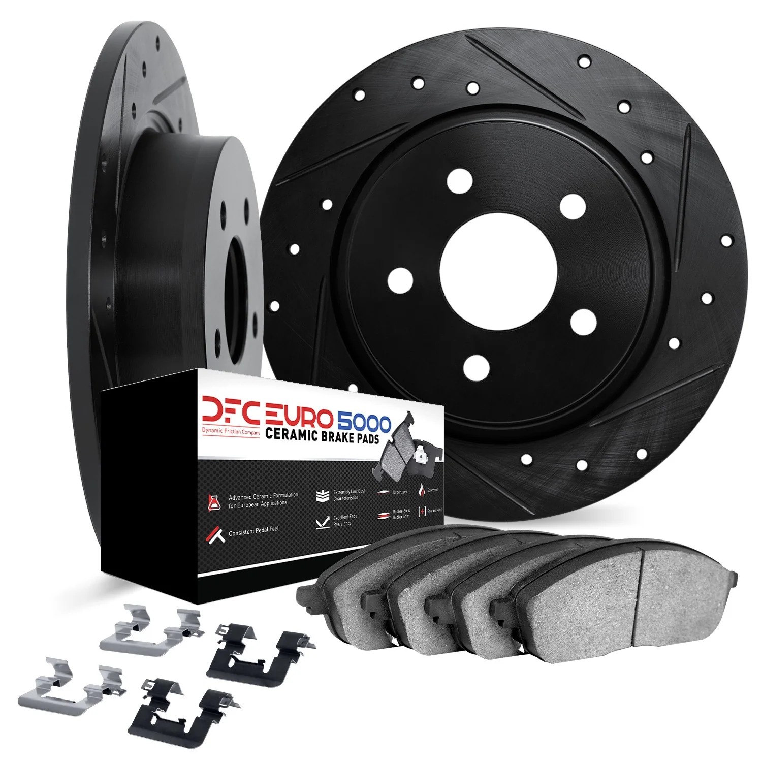 Dynamite Friction 8612-32013 Disc Brake Kit - Rear