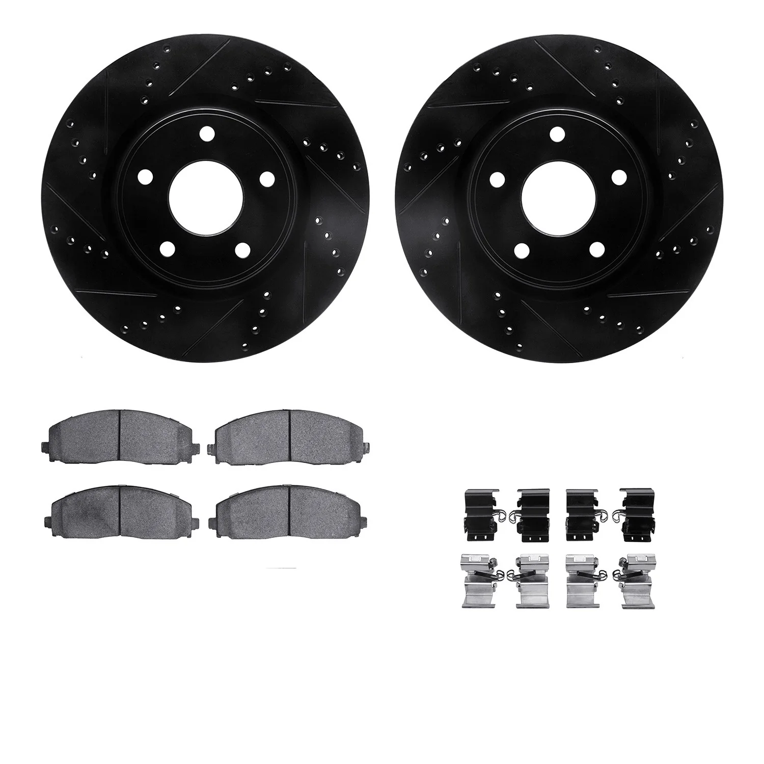 Dynamite Friction 8612-40003 Disc Brake Kit - Front