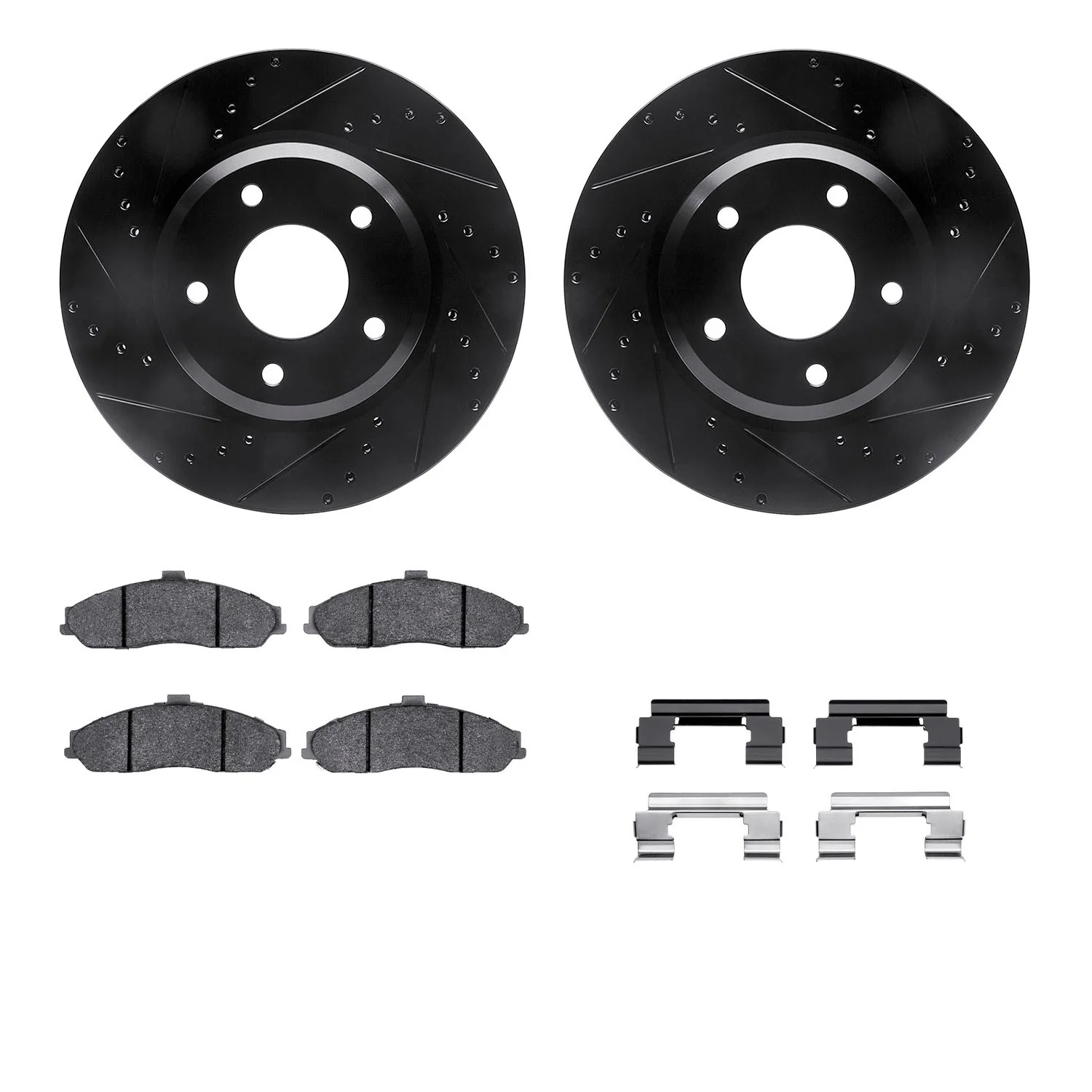 Dynamite Friction 8612-52002 Disc Brake Kit - Front