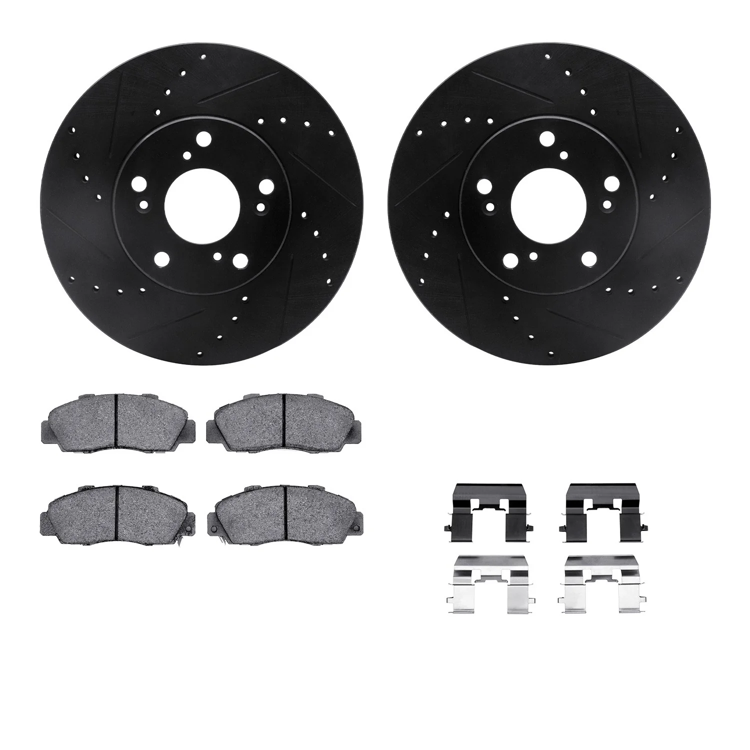 Dynamite Friction 8612-59004 Disc Brake Kit - Front