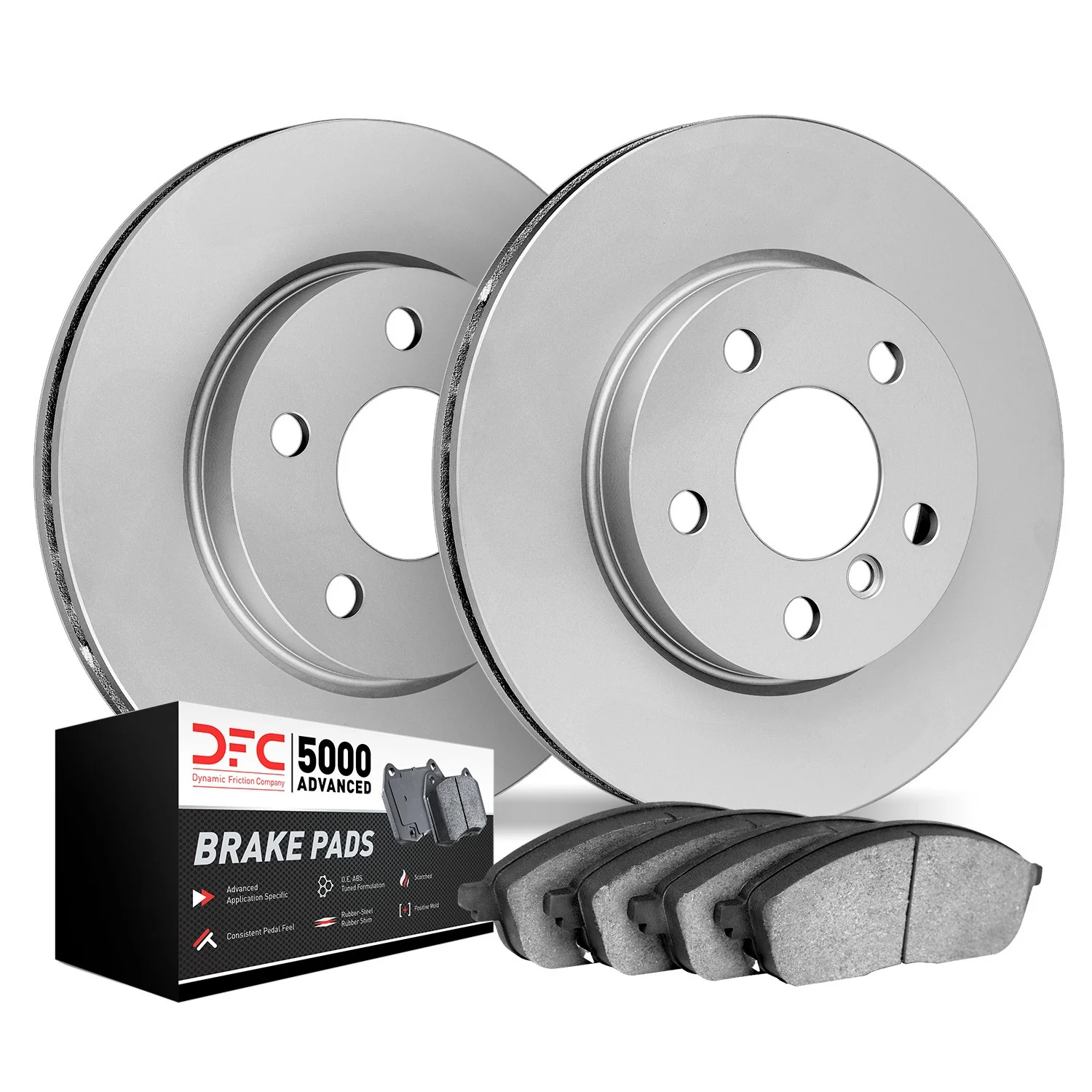 Dynamite Friction 9502-02027 Disc Brake Kit - Rear
