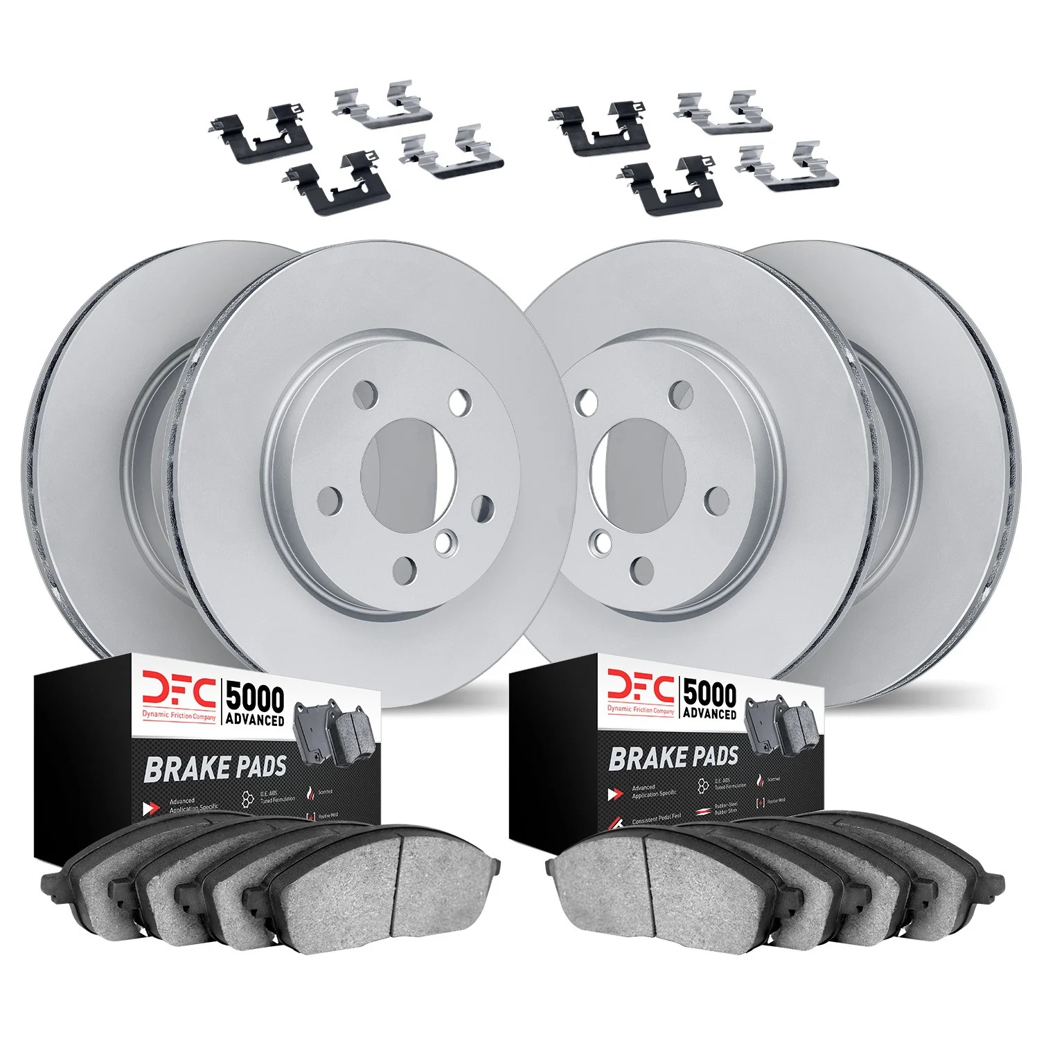 Dynamite Friction 9514-31034 Disc Brake Kit - Front and Rear