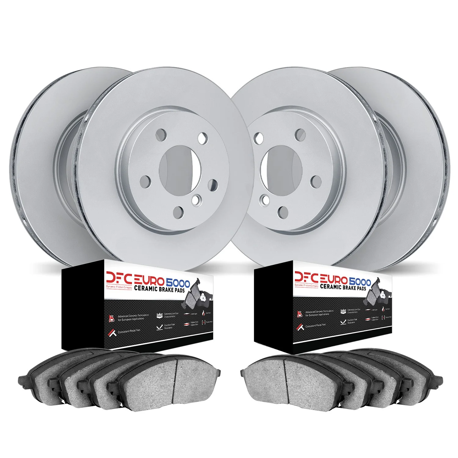 Dynamite Friction 9604-11427 Disc Brake Kit - Front and Rear