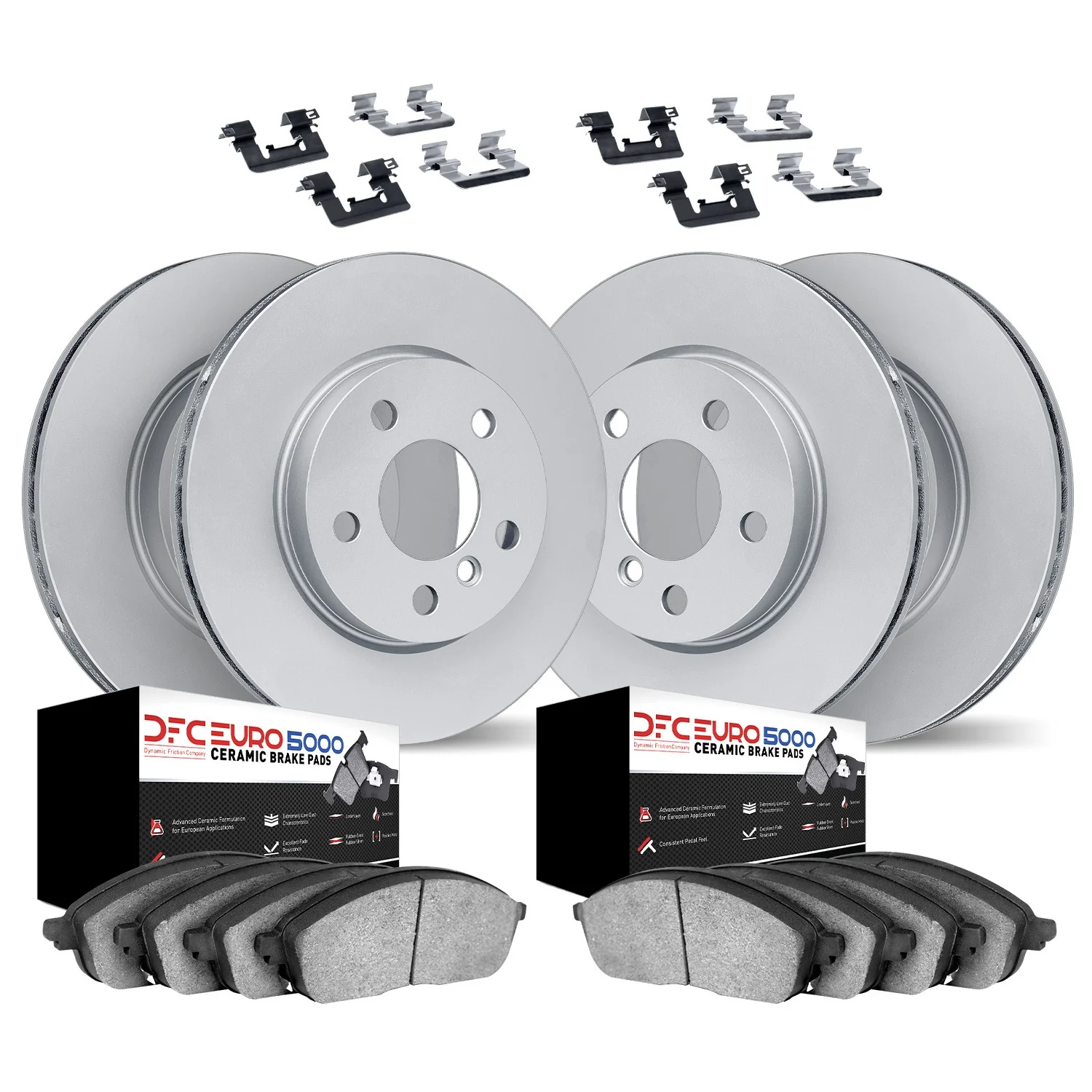 Dynamite Friction 9614-31005 Disc Brake Kit - Front and Rear