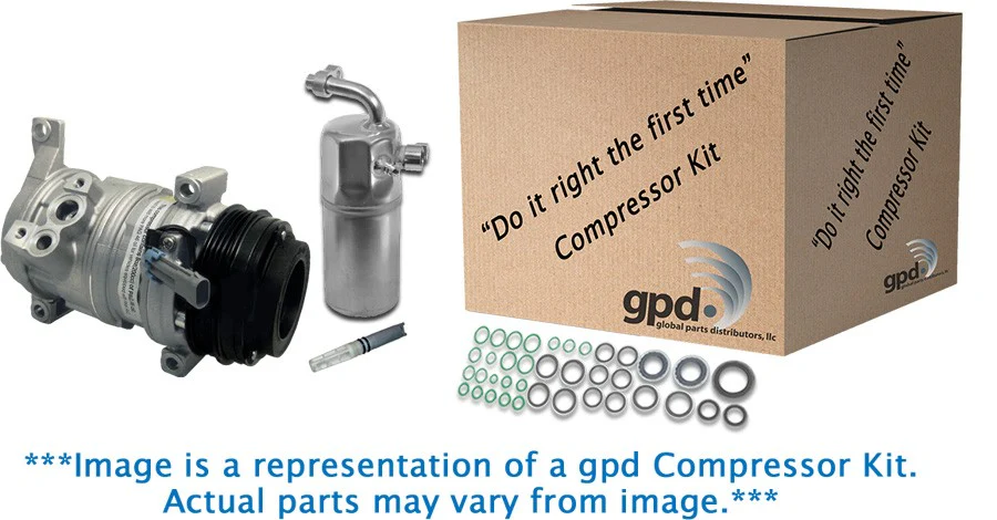 Global Parts 9645157 A/C Compressor Kit