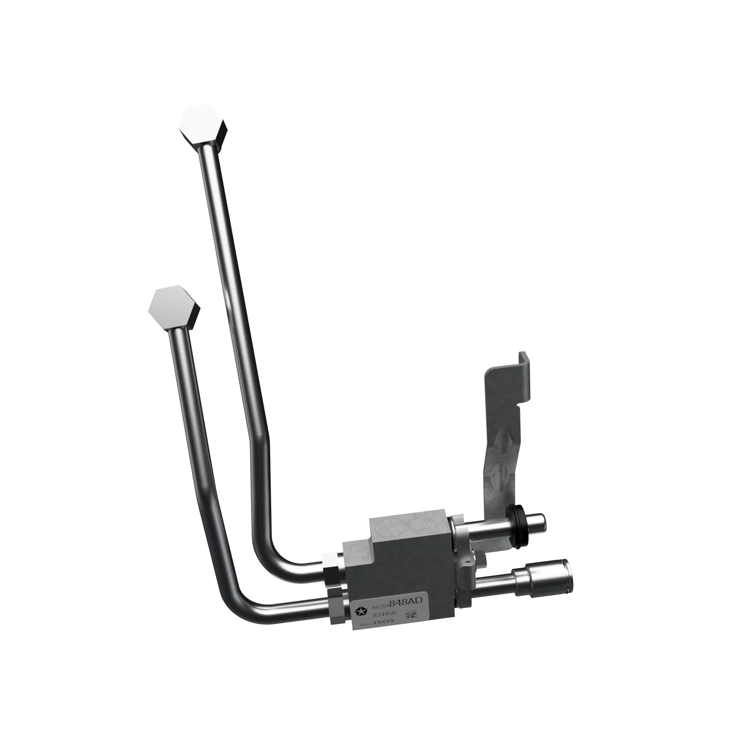 Mopar 68359848AD Transmission Oil Cooler Line - Auxiliary Inlet