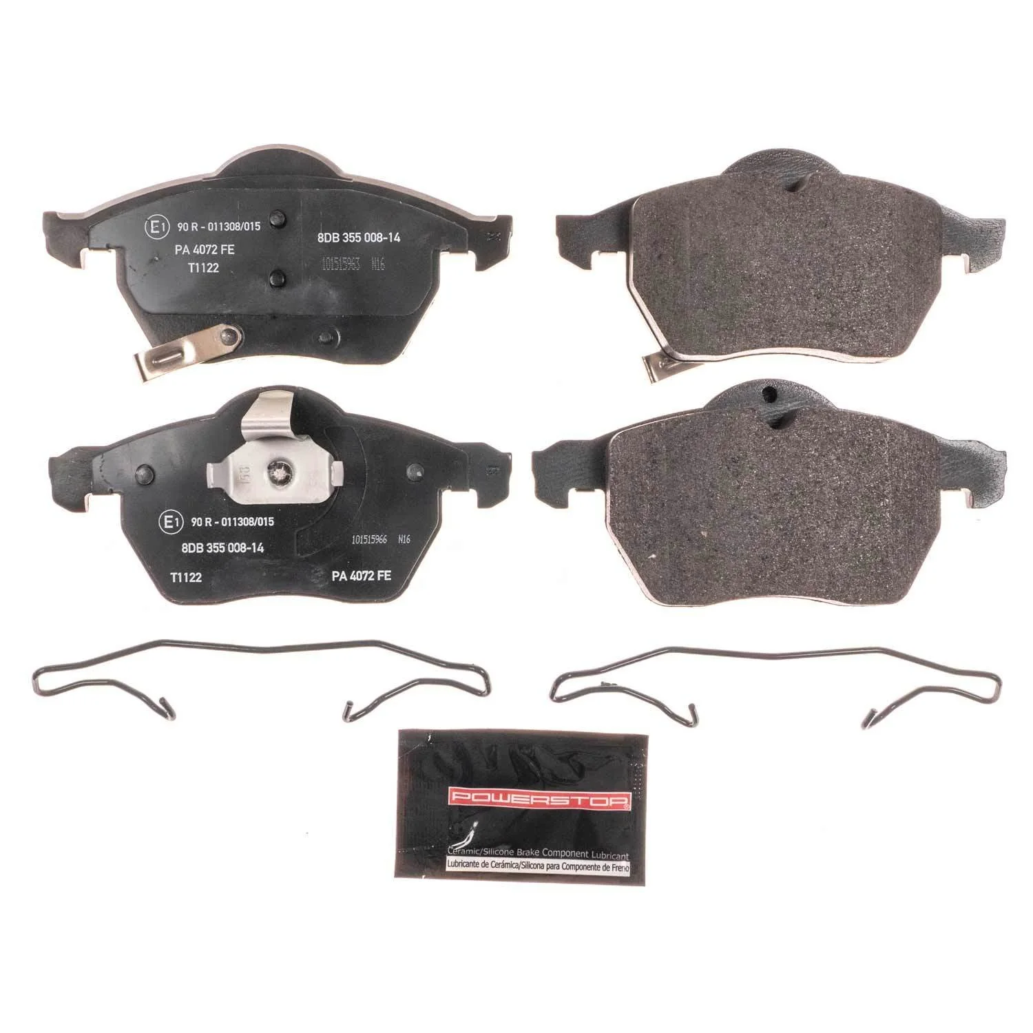PowerStop ESP0814 Disc Brake Pad Set - Front