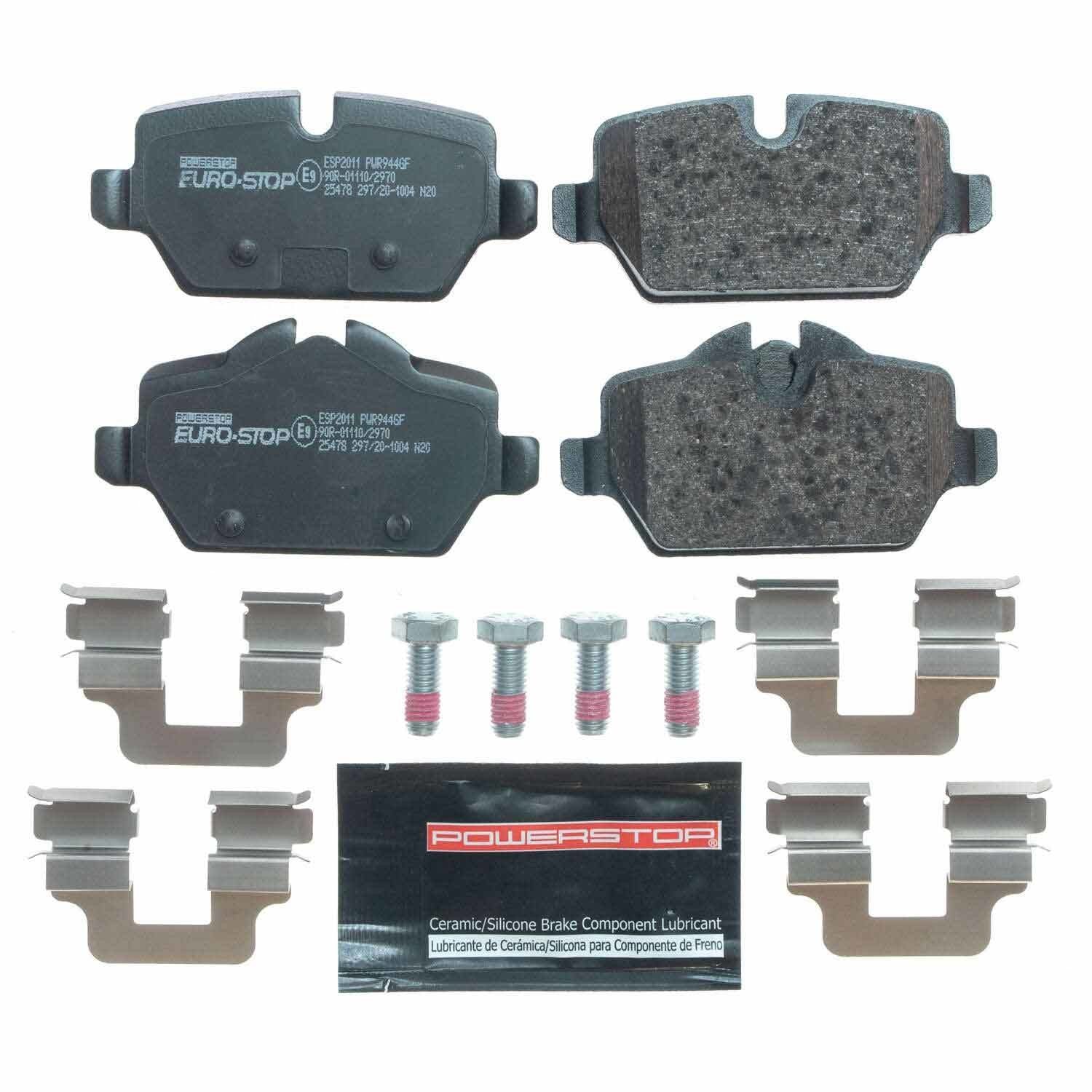 PowerStop ESP2011 Disc Brake Pad Set - Rear