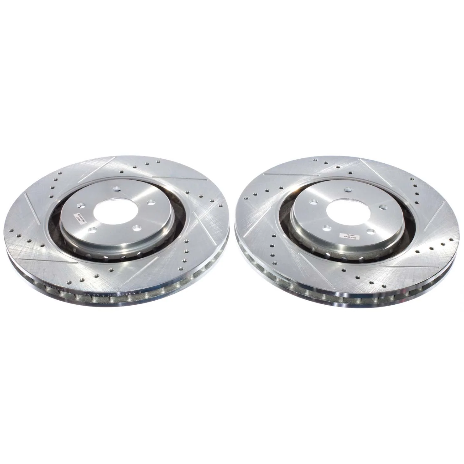 PowerStop JBR1924XPR Disc Brake Rotor Set - Front