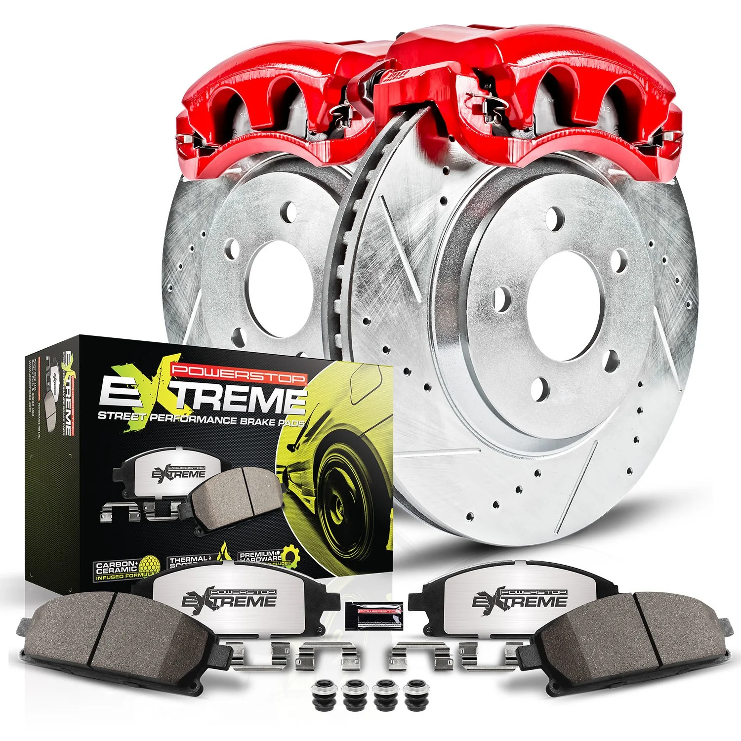 PowerStop KC1714-26 Disc Brake Kit - Front