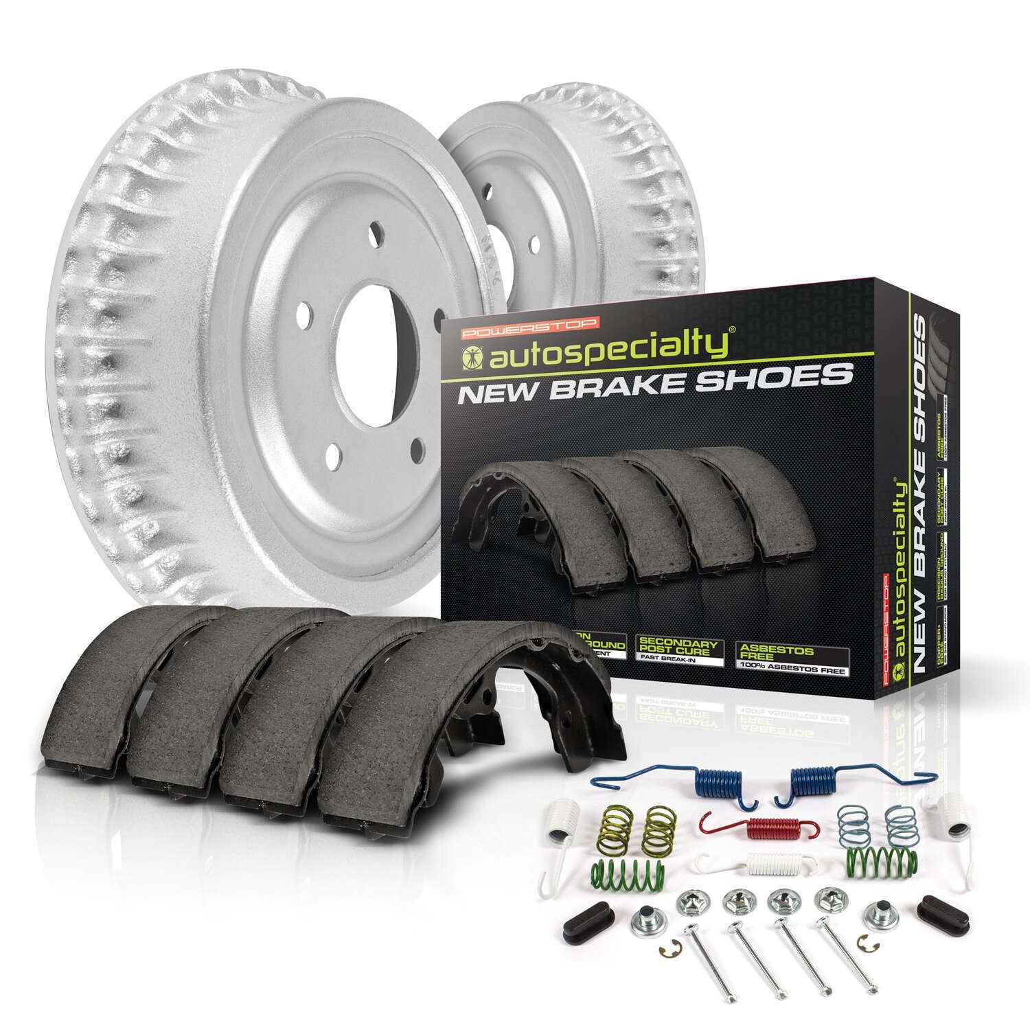 PowerStop KOE15378DK Drum Brake Shoe and Drum Kit - Rear