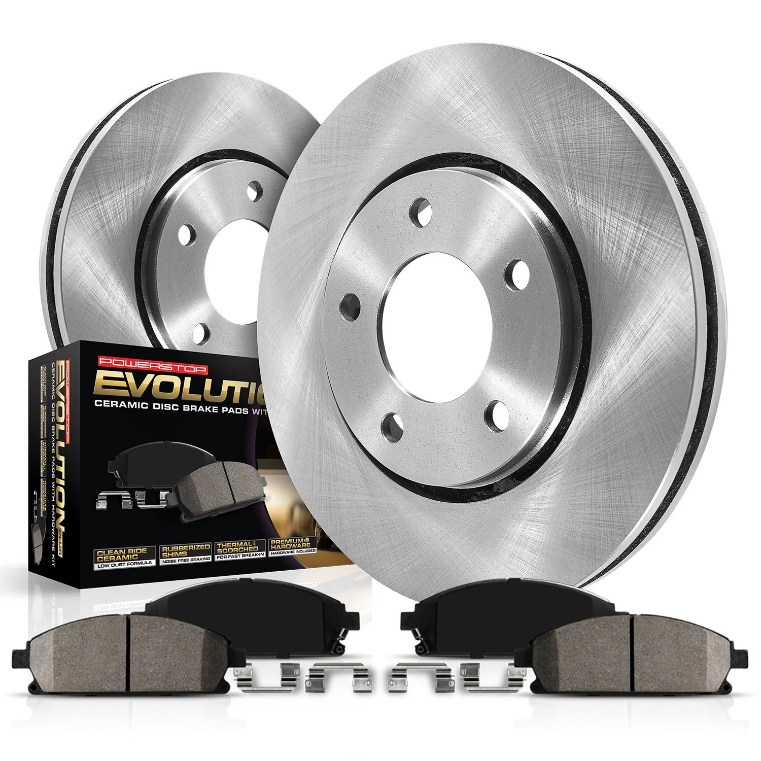 PowerStop KOE7143 Disc Brake Kit - Front