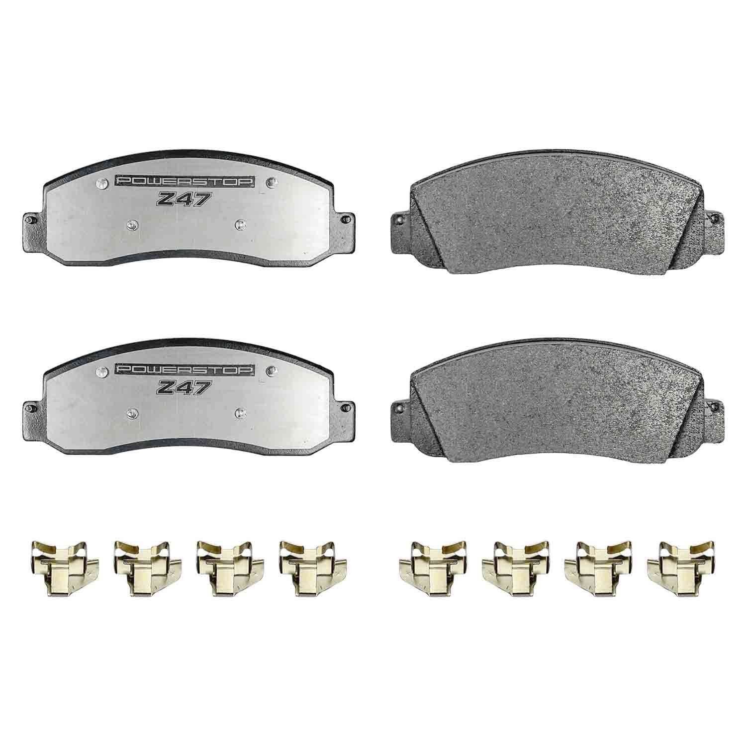 PowerStop Z47-1069 Disc Brake Pad Set - Front