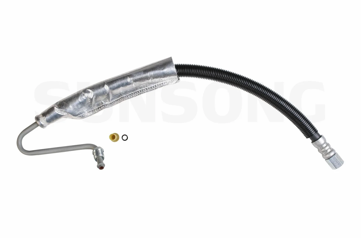 Sunsong 3401380 Power Steering Pressure Line Hose Assembly - To Rack