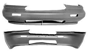 TechPro GM1000139 Bumper Cover - Front